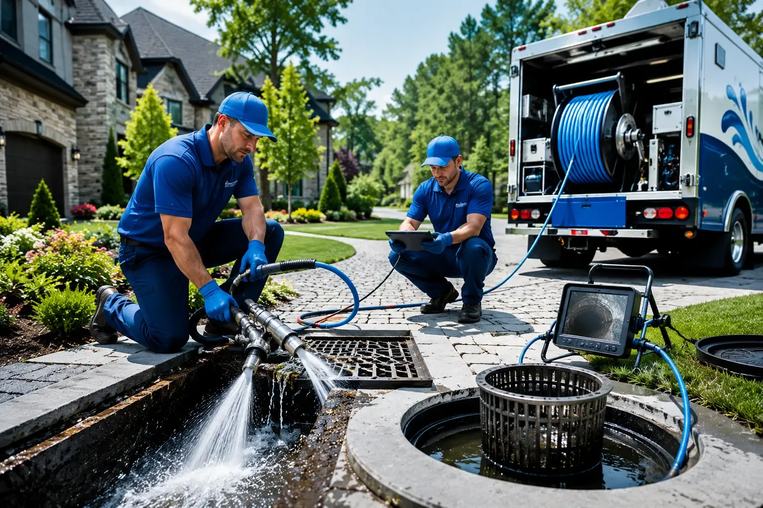 Local outdoor drain cleaning professionals in Fresno, CA
